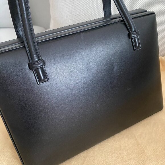 Loewe Vintage Small Postal Bag Top-Handle Black - Picture 7 of 9